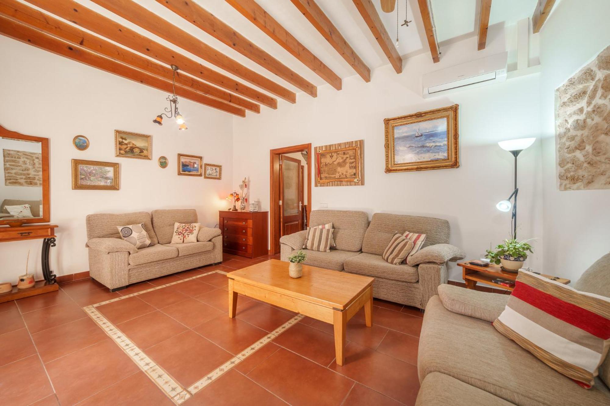 Вилла Sant Vicenc, Amazing House In Alcudia For 6 Экстерьер фото